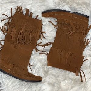 Fringe Boots